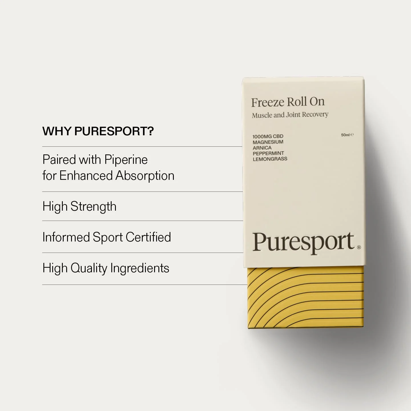 1000mg Muscle & Joint Freeze Roll-On - Image 3