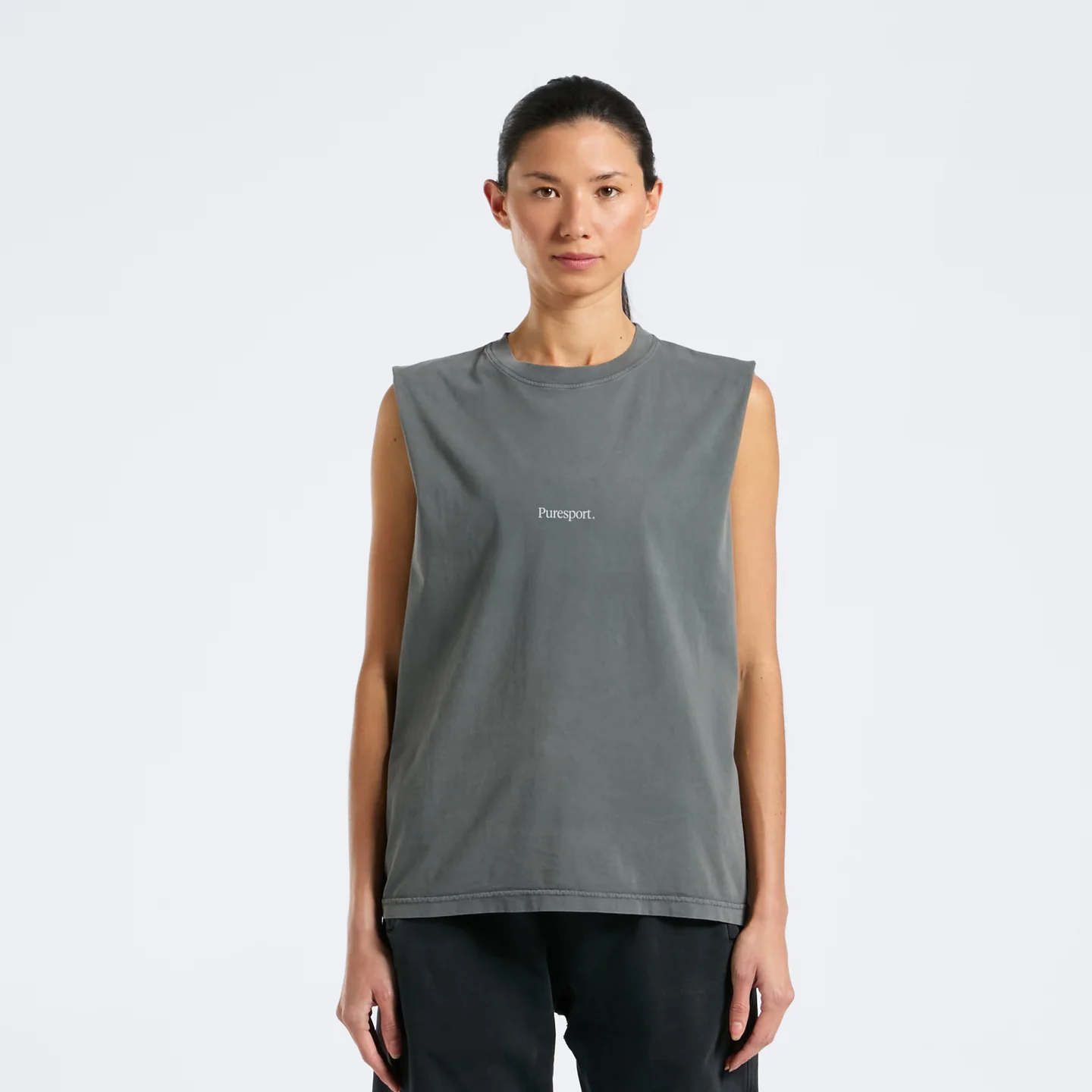 For the Long Run® Cut-Off - Washed Black - Image 7