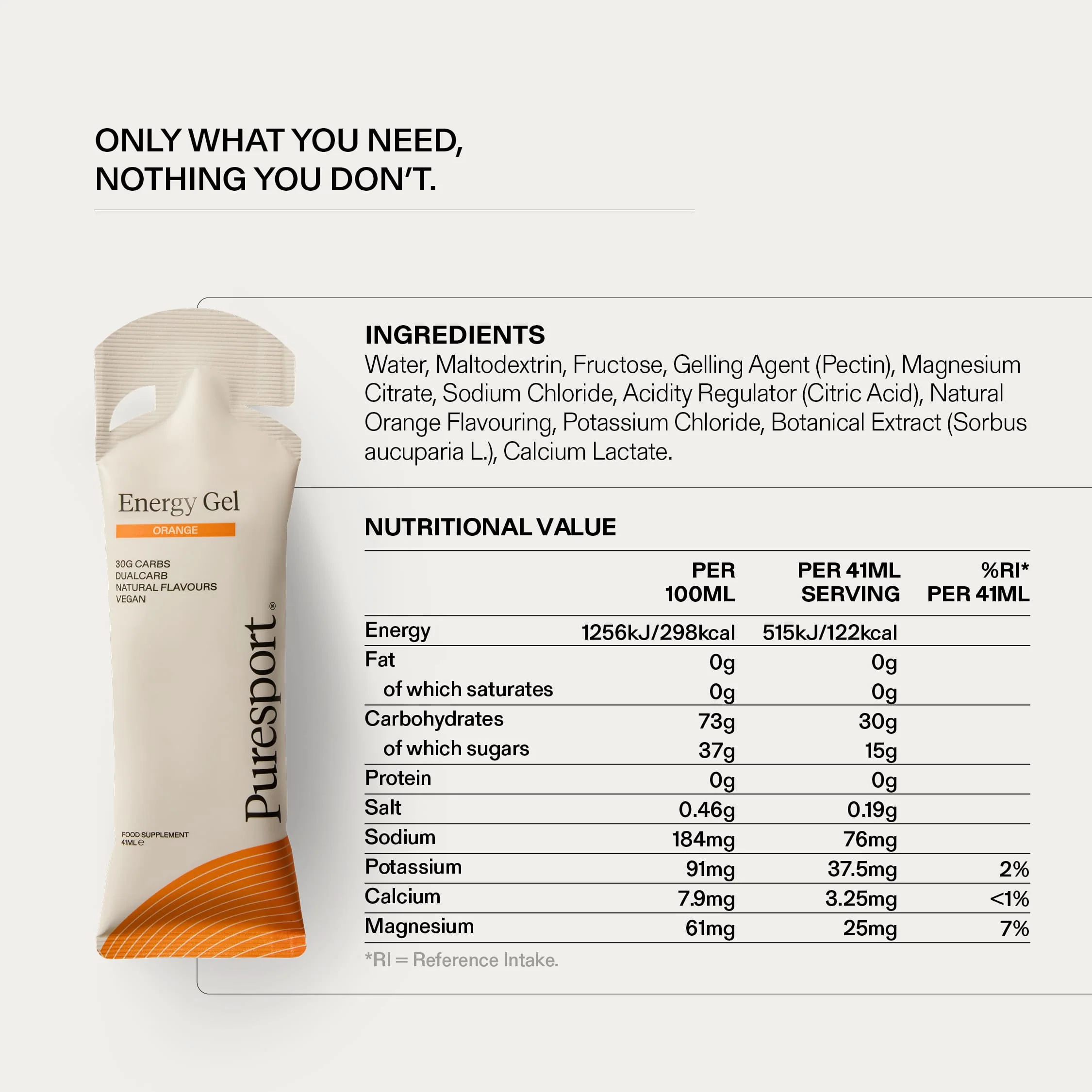 Energy Gels - Orange - Image 3