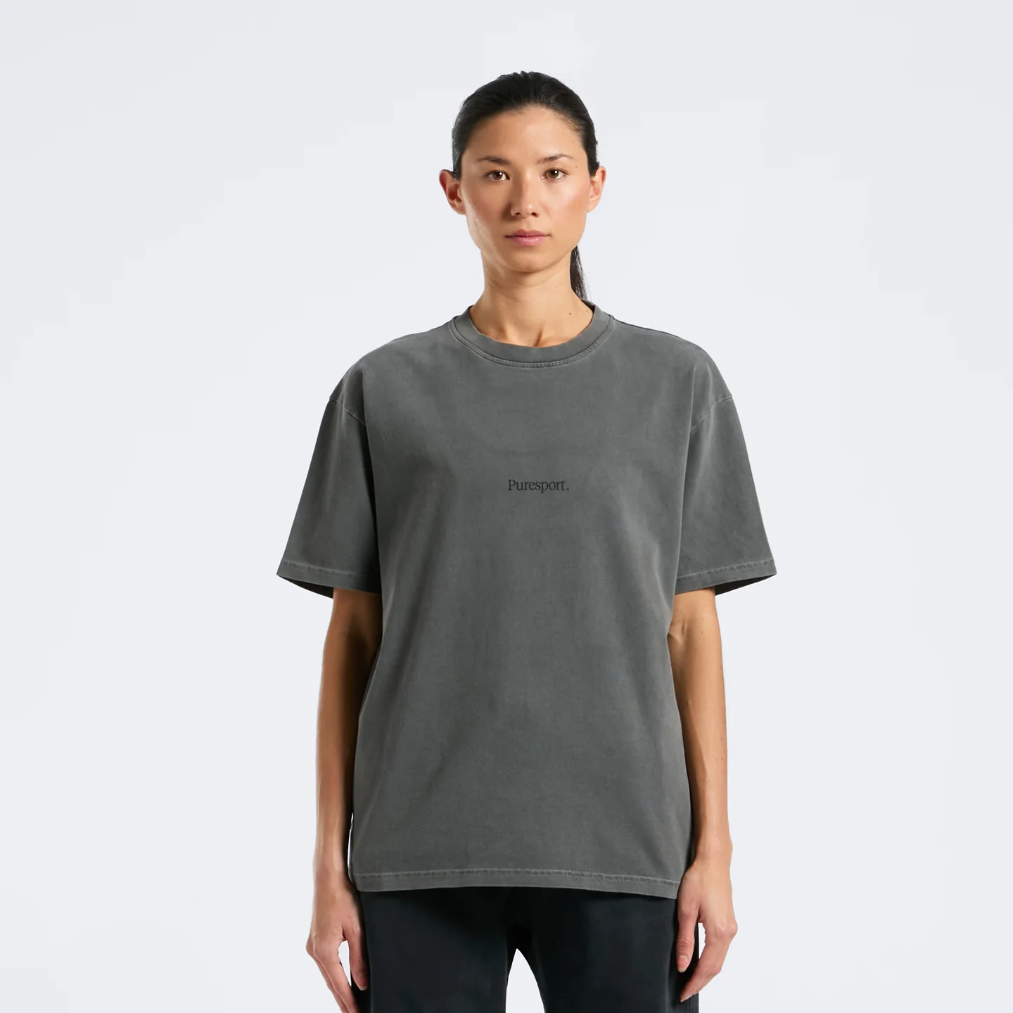 For the Long Run® T-Shirt - Washed Grey - Image 4