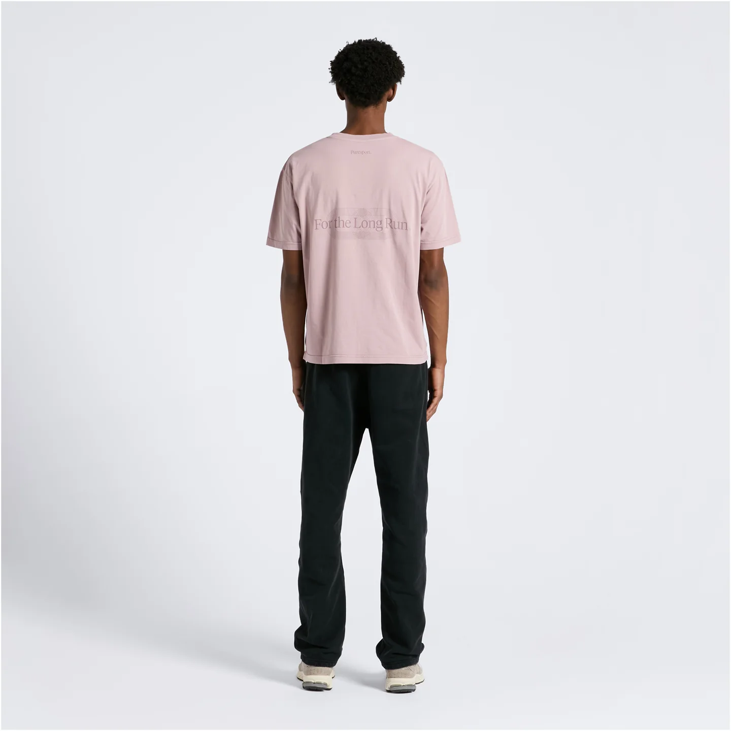 For the Long Run® T-Shirt - Washed Purple - Image 4