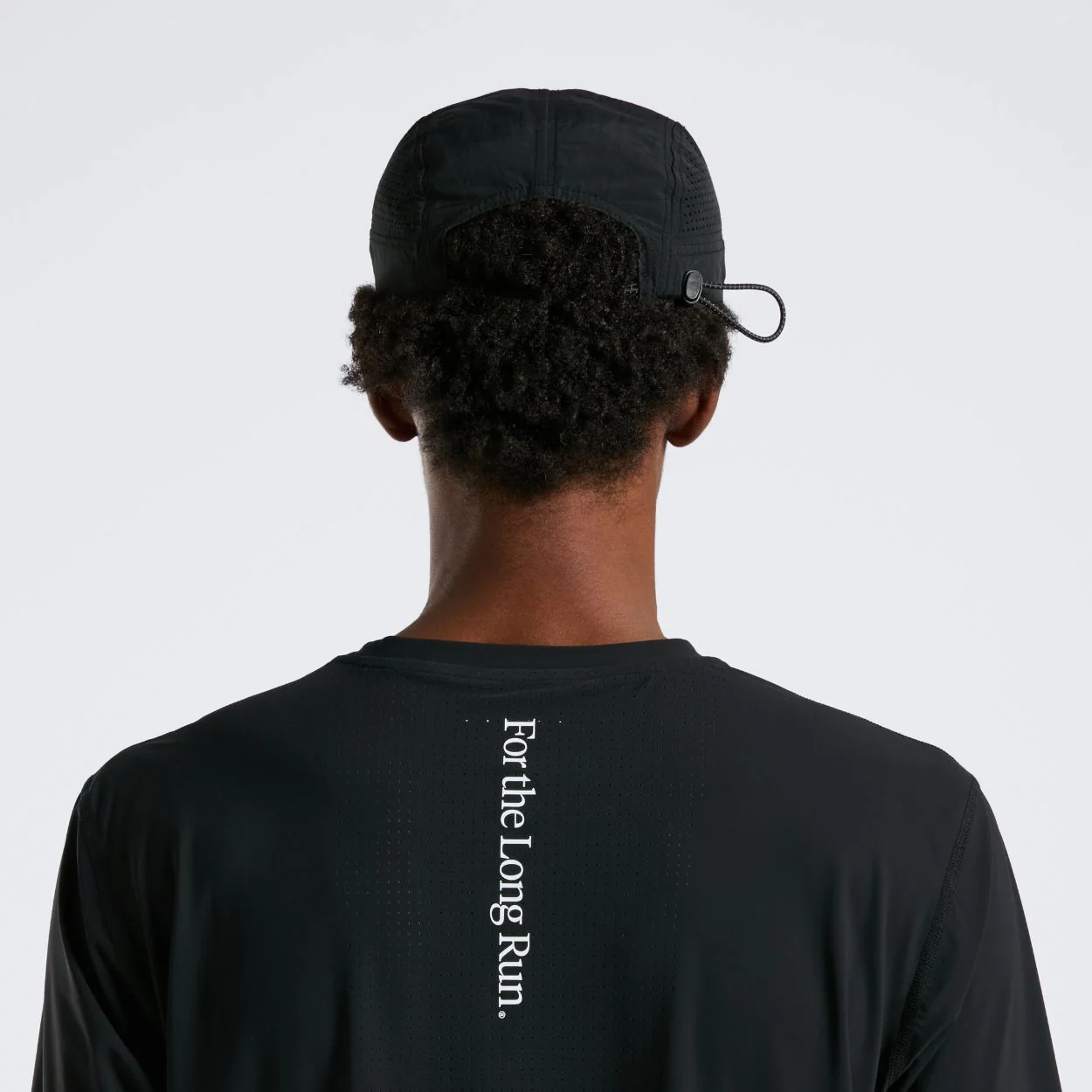 Perforated Running Cap - For the Long Run® - Black - Image 6