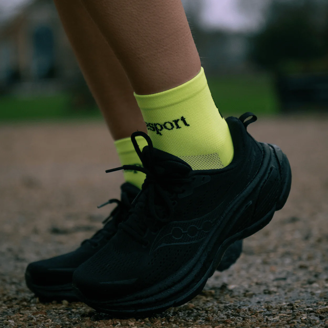 Performance Ankle Socks - Yellow - Image 2