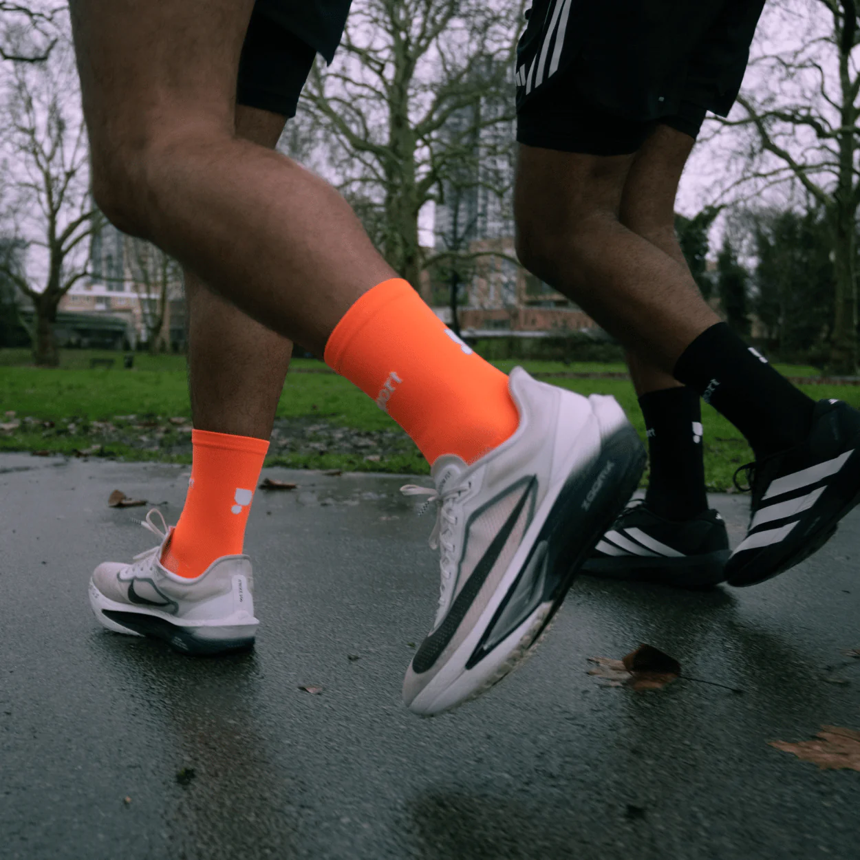 Performance Running Socks - Black - Image 5