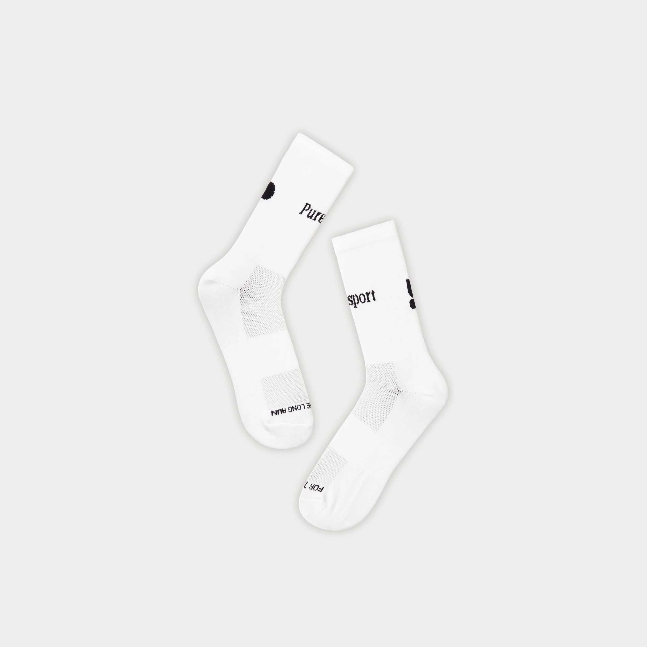 Performance Running Socks - White