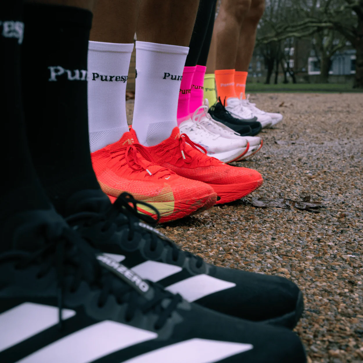Performance Running Socks - Black - Image 2