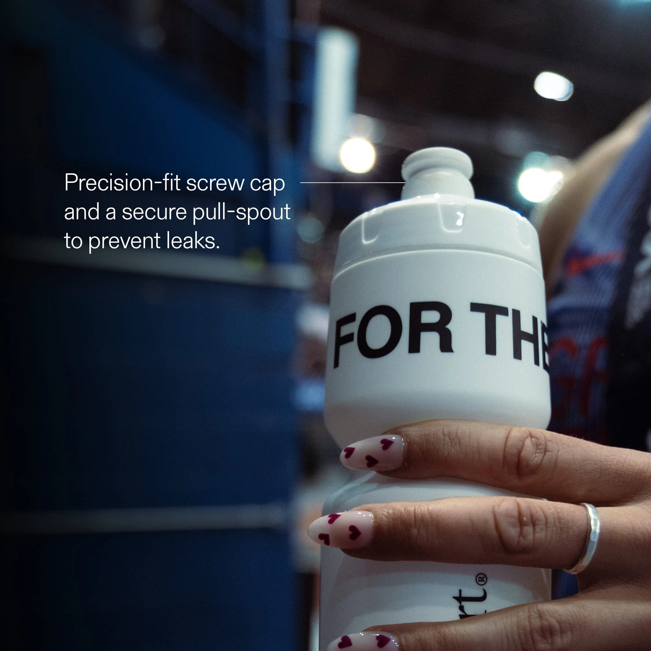 Sports Bottle - Matte White - Image 4