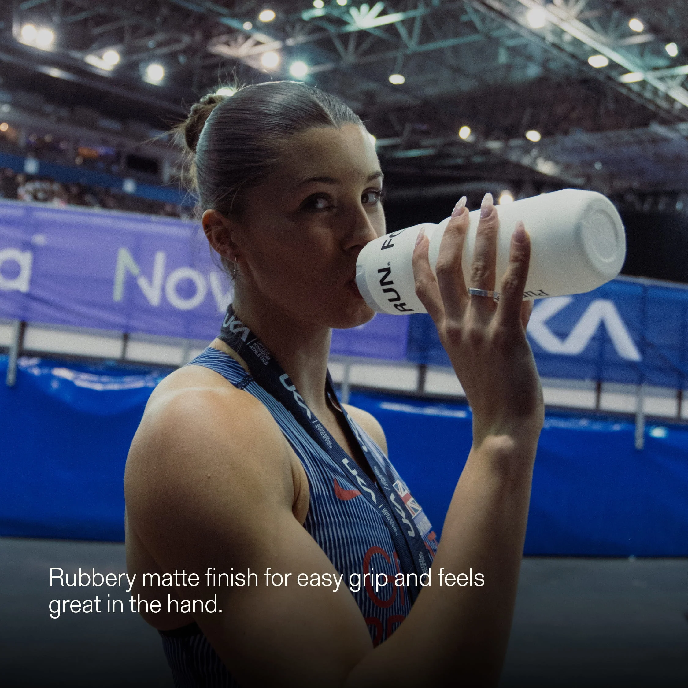 Sports Bottle - Matte White - Image 7